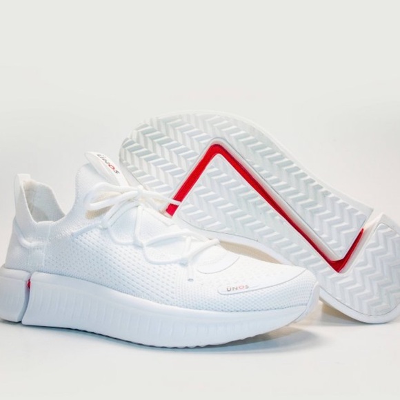 BRAND NEW!! UNOS BY SZ Adult Sneakers - White M 11-12/W 12.5-13.5 - Picture 4 of 4